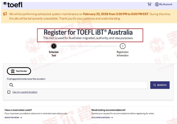 托福 iBT Australia 托福 iBT Australia