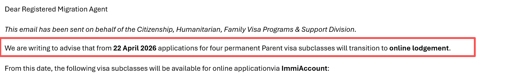 澳洲父母移民在线递交