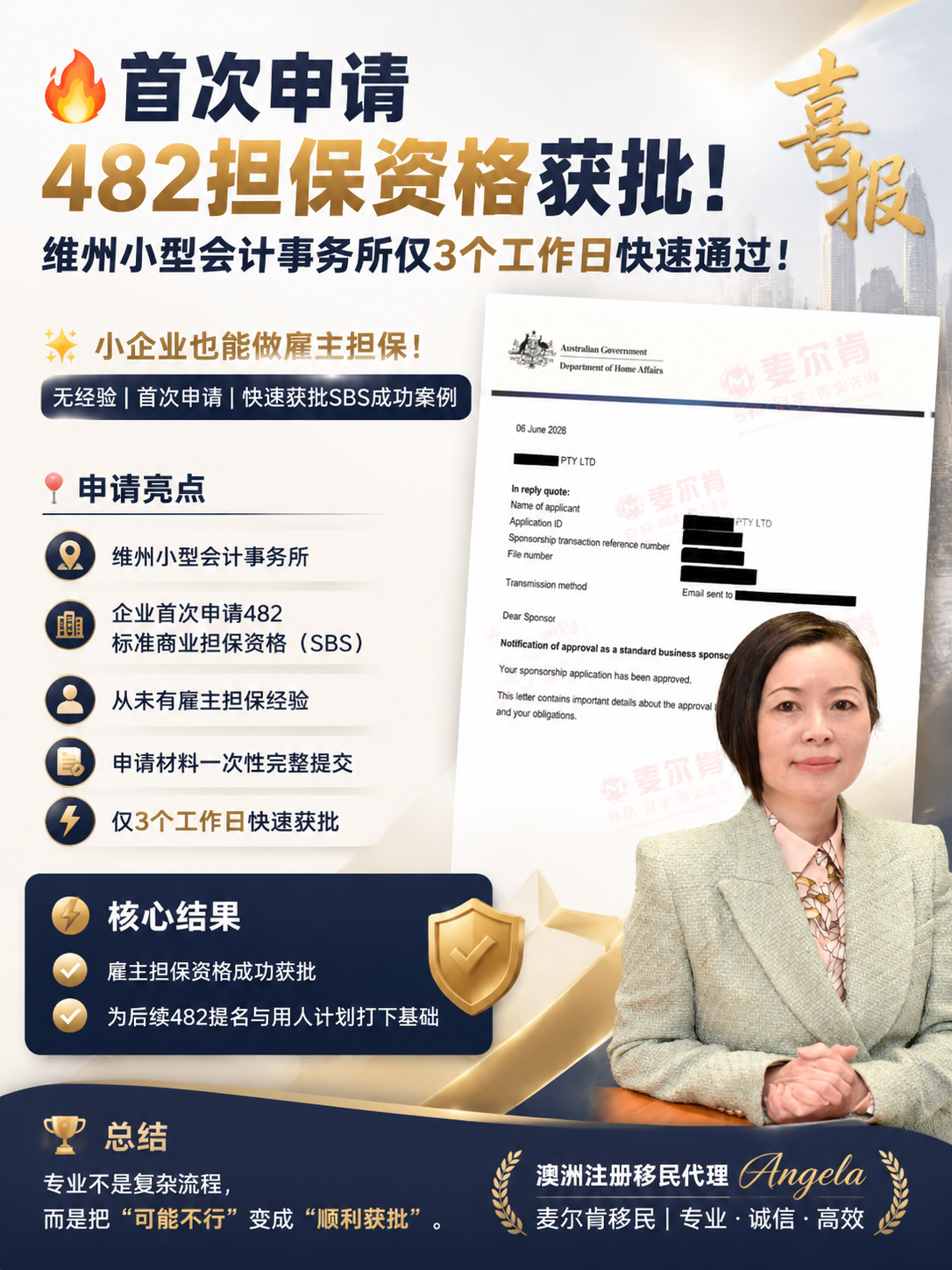 澳洲雇主担保案例 澳洲雇主担保案例
